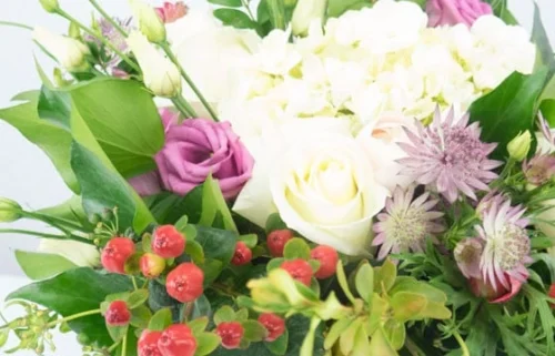 Bouquet Champêtre "Barbotine" -Monde Des Fleurs bouquet champetre barbotine 2