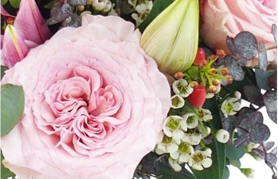 Bouquet De Fleurs En Camaïeux De Rose "Porto" 2 Bouquet De Fleurs En Camaïeux De Rose "Porto" – Image 2