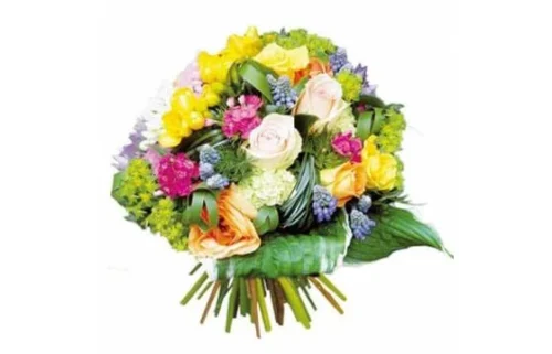 Bouquet De Fleurs Multicolore Fougue