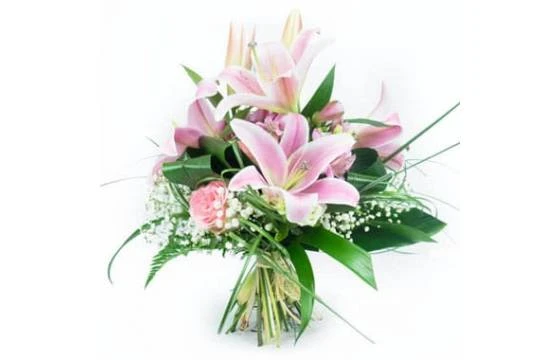 Bouquet De Fleurs Rosa Lys 1 Bouquet De Fleurs Rosa Lys