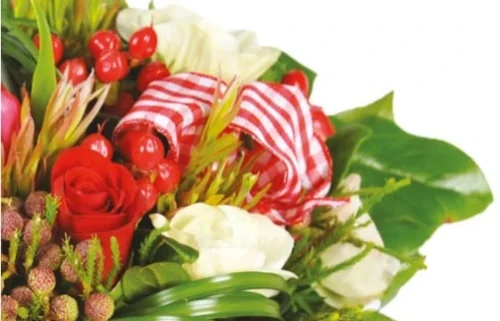 Bouquet De Fleurs Rouges Evidence -Monde Des Fleurs bouquet de fleurs rouges evidence 2