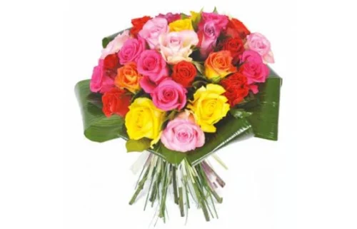 Bouquet De Roses Multi-couleurs Peps