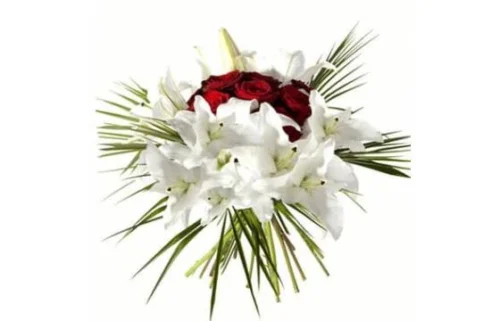 Bouquet Rond Nid D'Amour