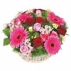 Composition De Fleurs Roses Grenadier