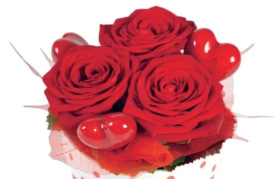 Composition De Roses Rouges Roméo 2 Composition De Roses Rouges Roméo – Image 2
