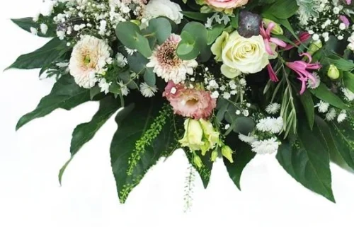 Coussin De Fleurs Piquées "Vénus" -Monde Des Fleurs coussin de fleurs piquees venus 2