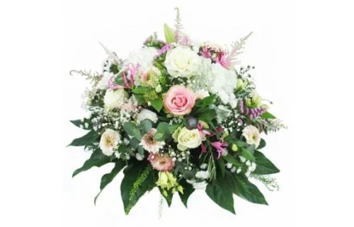 Coussin De Fleurs Piquées "Vénus"