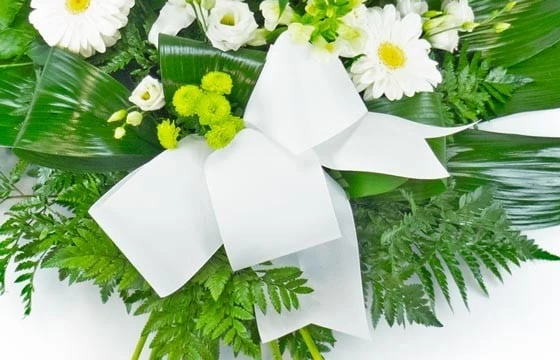 Gerbe De Fleurs Blanche 2 Gerbe De Fleurs Blanche – Image 2