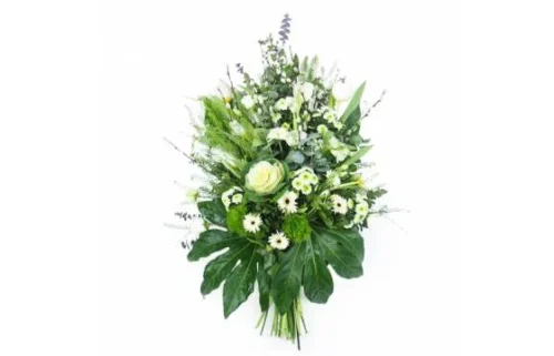 Gerbe De Fleurs Piquées "Luna"