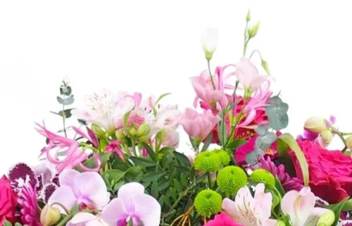 Raquette De Deuil Dans Les Camaïeux De Roses "Déméter" 5 Raquette De Deuil Dans Les Camaïeux De Roses "Déméter" -Monde Des Fleurs raquette de deuil dans les camaieux de roses demeter 2