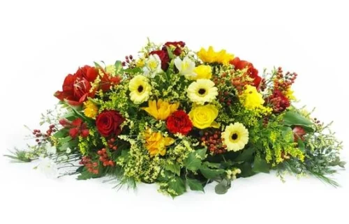 Raquette Fleurs Colorées "Thucydide"